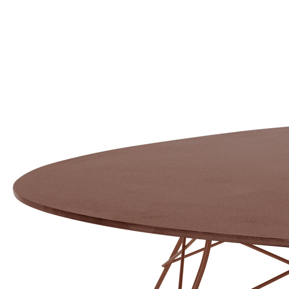 Kartell Glossy Outdoor Oval Dining Table - 2Modern