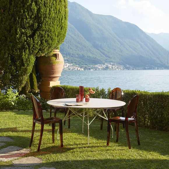 Kartell Glossy Outdoor Round Dining Table - 2Modern