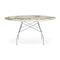 Glossy Round Dining Table  option Symphonie