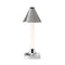 Goodnight Cap Portable Lamp  option Polished Chrome