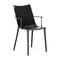 H.H.H. Dining Armchair  option Black