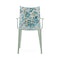 H.H.H. Graphic Impression Dining Armchair  option Green / Cream Mabelle