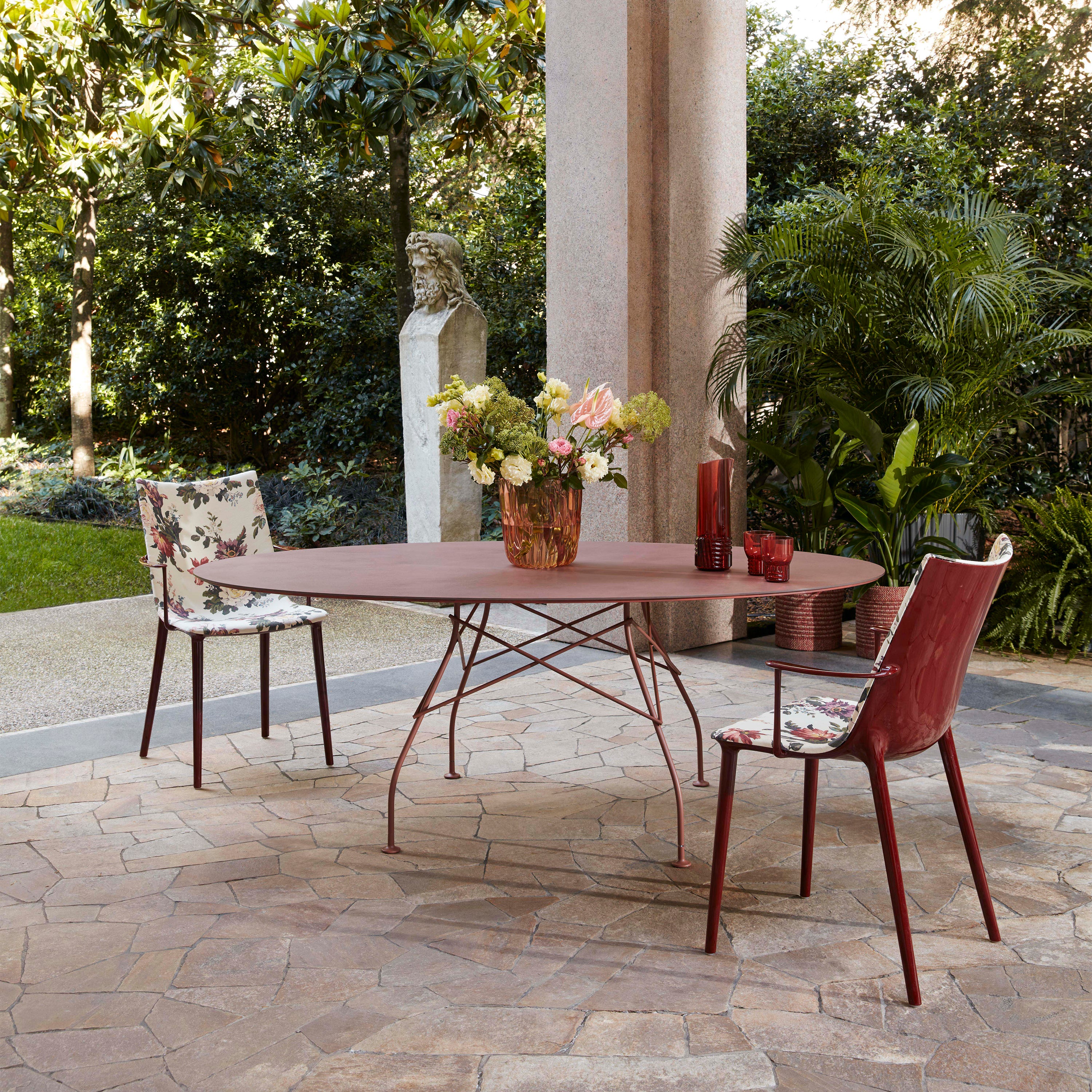 Kartell H.H.H. Liberty Upholstered Dining Armchair - 2Modern