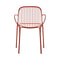 Hiray Dining Armchair  option Rust