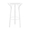 Hiray Outdoor Bar Table  option White