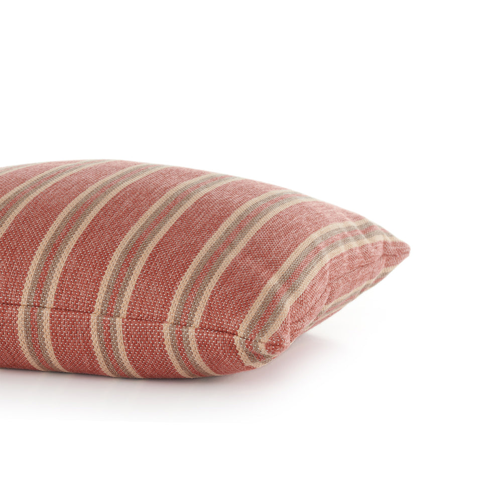 Hiray Outdoor Sofa Striped Throw Pillow