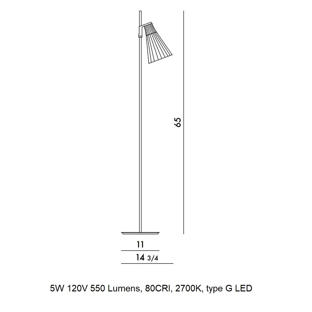K-Lux LED Floor Lamp