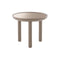 K-Top Side Table  option Bronze Mirror / Dove