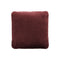 K-Waiting Throw Pillow  option Chenille Burgundy