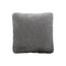 K-Waiting Throw Pillow  option Chenille Grey