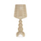 Kabuki Table Lamp  option Beige