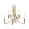 Khan LED Chandelier  option Polished Champagne