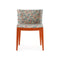 Mademoiselle Liberty Lounge Chair  option Rust Orange / Poppy Meadowfield