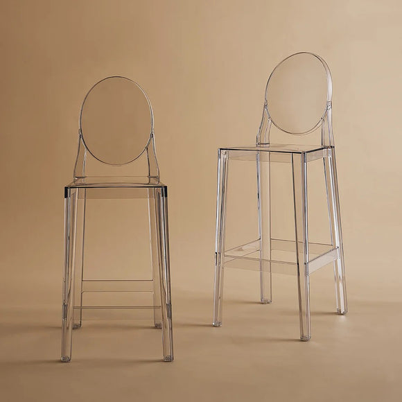 Kartell One More One More Please Round Back Stool Set of 2 2Modern