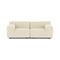 Plastics Outdoor Liberty Sofa  option Tamba Milk