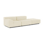 Plastics Outdoor Liberty Sofa with Pouf