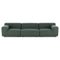 Plastics Outdoor Liberty 3-Seater Sofa  option Tamba Sage