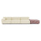 Plastics Outdoor Liberty Sofa with Pouf  option Tamba Milk / Artemis Rust