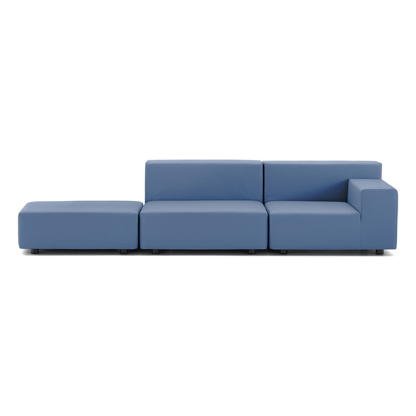 Plastics Tech Two Seater Sofa + Ottoman
