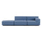 Plastics Tech Two Seater Sofa + Ottoman  option Right Arm