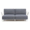 Pop Outdoor Loveseat  option 62 Blue Stripes
