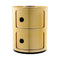 Componibili Metal Storage  option Gold