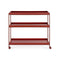 Trays Matte Trolley  option Matte Burgundy