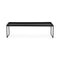 Trays Rectangular Low Table  option Glossy Black