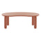 Undique Mas Kidney Coffee Table  option Orange
