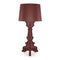 Bourgie Lamp  option Matte Burgundy