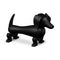 Dog Figurine  option Dark Stained Oak / Medium: 7.7 in height