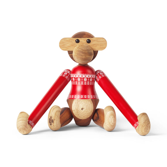 Monkey with Christmas Sweater