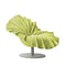 Bloom Swivel Easy Armchair  option Lime Green