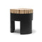 Chiquita Stool/Side Table  option Black