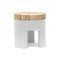 Chiquita Stool/Side Table  option Silver