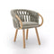 Knit Armchair  option Ivory