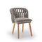 Knit Side Chair  option Ivory