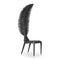 Zaza Side Chair  option Black