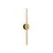 Kilter 2.0 Indoor/Outdoor Bathroom Vanity Light  option Solid Brass / Polished Brass