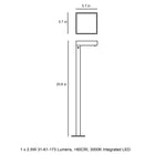 Ala Outdoor LED Solar Path Light