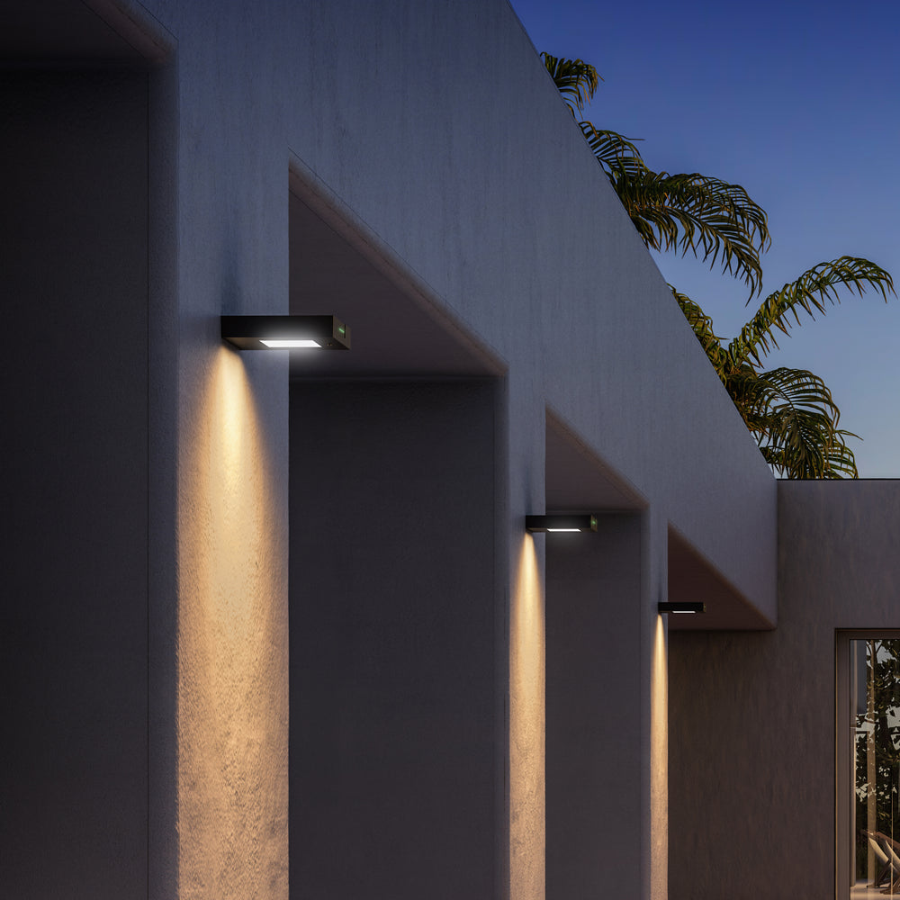 Ala Outdoor Solar Wall Sconce