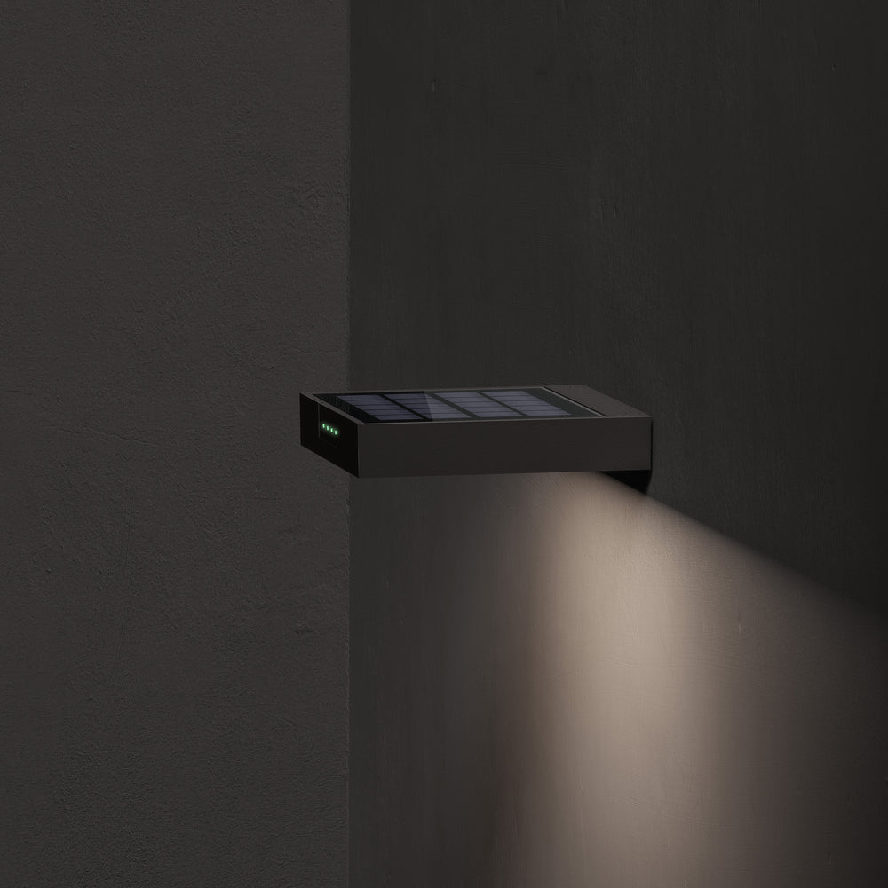 Ala Outdoor Solar Wall Sconce