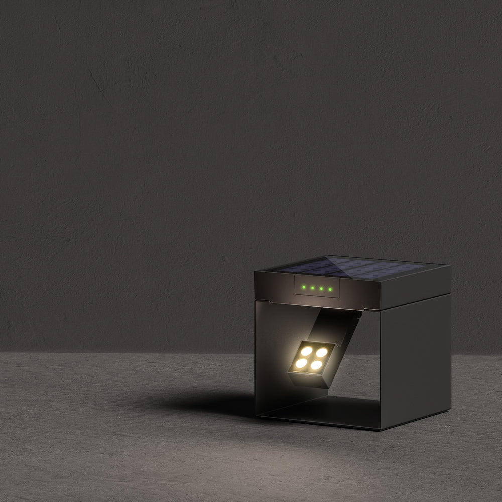 Alea Outdoor Solar Bollard Light