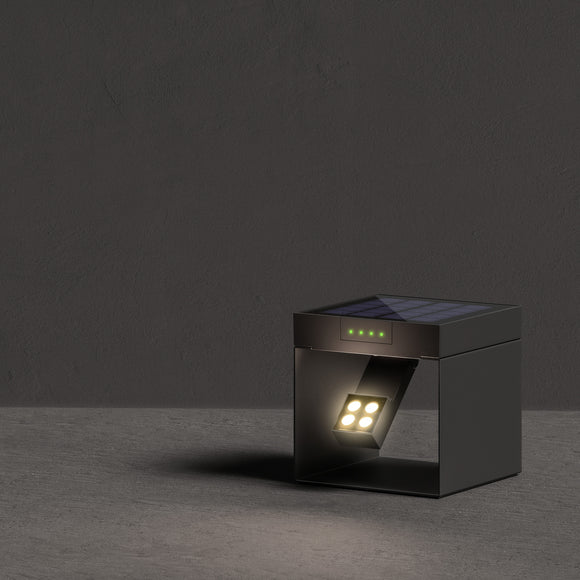 Alea Outdoor Solar Bollard Light