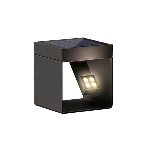 Alea Outdoor LED Solar Bollard Light