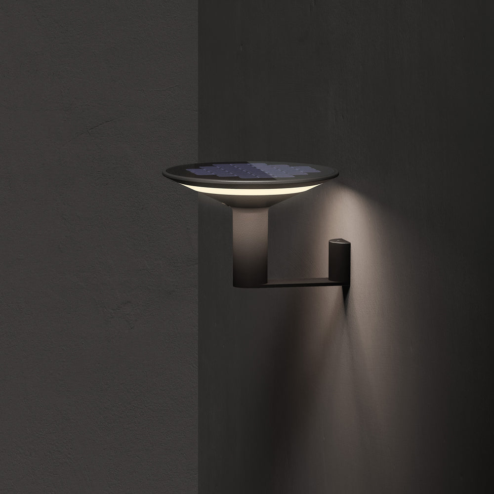 Keope Outdoor Solar Wall Sconce