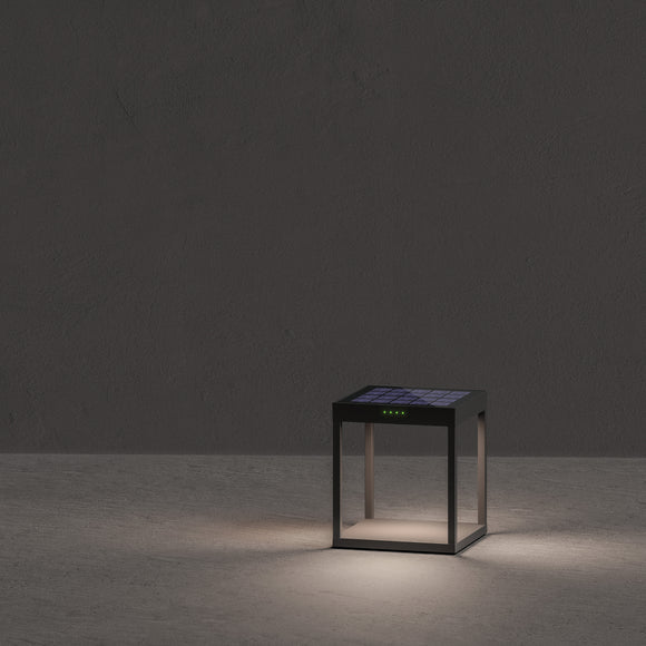 Radia Ground Outdoor Solar Bollard Light