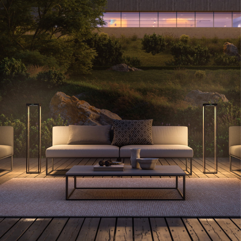 Radia Outdoor Solar Bollard Light