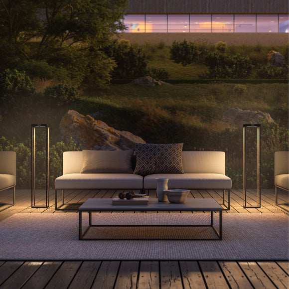 Radia Outdoor Solar Bollard Light