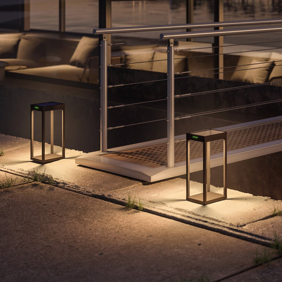 Radia Outdoor Solar Bollard Light